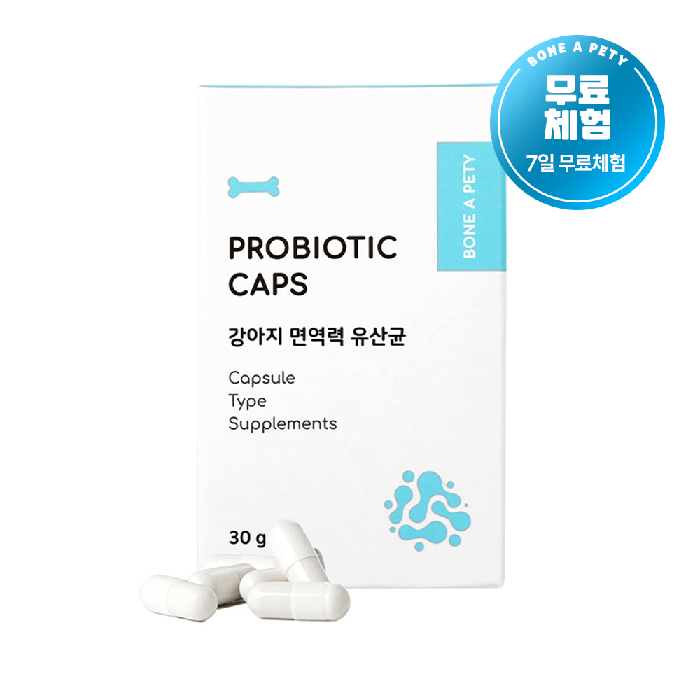 Dog Immunobacterial Lactobacillus Nutrient Bone Apeti Probiotics Caps 60 tablets